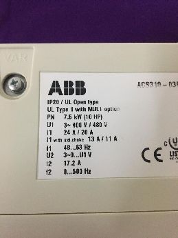 Abb Acs310 Serisi 7.5kw