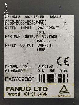 Fanuc Servo Amplfer A06B-6088-H245#H500