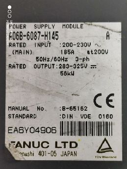 Ge Fanuc A06B-6087-H145 /A Power Supply