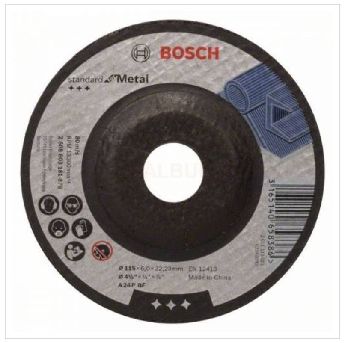 Bosch Bombeli Metal Talama Disk 115x6.0 Mm