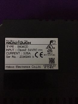 Fuj Montouch S806Cd Touch Panel