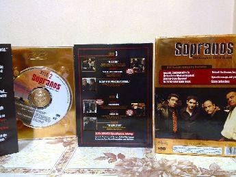 Sopranos Orjinal Box Drtl Dvd Set nc Sezon