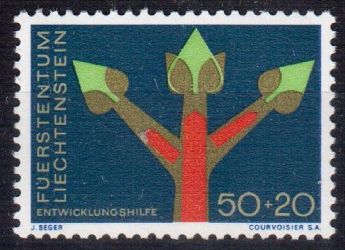 Liechtenstein 1967 Damgasz D Yardm Serisi