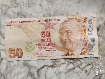Hatal Basm 50'lik Banknot
