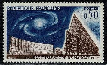 Fransa 1963 Damgasz Nancy Radyoteleskopu Serisi