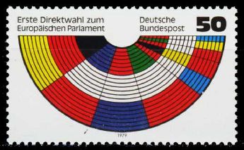 Almanya (Bat) 1979 Damgasz Avrupa Seimleri Seri
