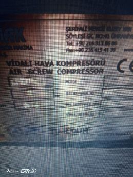 Ekomak 5.5Kw 7.5 Hp Vidal Kompresr