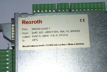 Bosch Rexroth Servo Src Dkc02.3-040-7-Fw