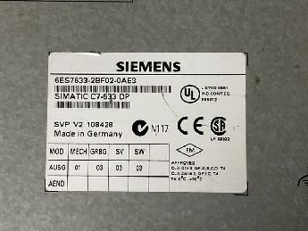 Siemens Simatic C7-633 6Es7 633-2Bf02-0Ae3