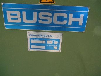 Busch ekilli Etiket ve Kat Kesim Presi Alman.