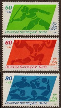 Almanya (Berlin) 1980 Damgasz Spor Serisi