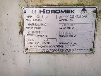 2017 Hidromek 102S-A8-Temiz