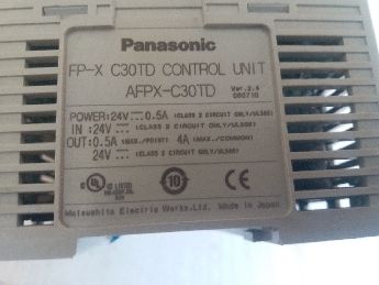 Panasonic  Fp-X C30Td Control Unt Afpx-C30Td