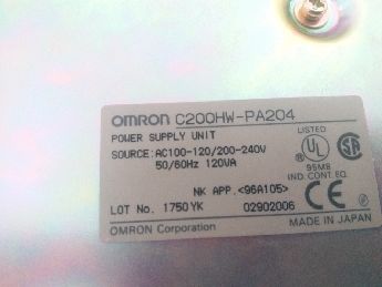 Omron  C200Hw-Pa204