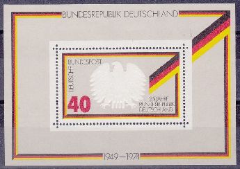 Almanya (Bat) 1974 Damgasz Ykanm Cumhuriyetin