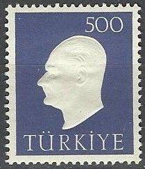 1959 Kabartma Atatrk Serisi