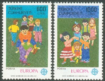 1989 Damgasz Avrupa Cept Serisi