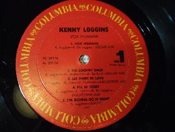 Kenny Loggins - Vox Humana Lp Temiz
