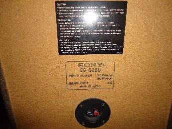 Sony Ss-S220 Kule Hoparlr Ahap 3 Yollu Temiz