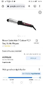 Braun Satin Hair 7 Colour 