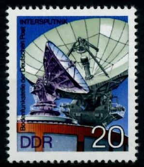 Almanya (Dou) 1976 Damgasz ntersputnik Radar s