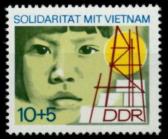 Almanya (Dou) 1973 Damgasz Vietnam Serisi