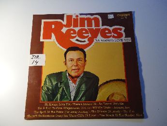 Jim Reeves - I'll Always Love You Lp Tertemiz