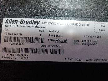 Allen Bradley | {1756-En2Tr}