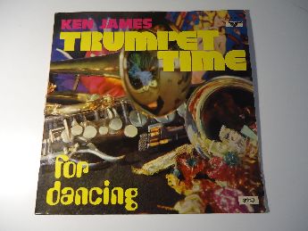Ken James - Trumpet Time for Dancing Lp Tertemiz