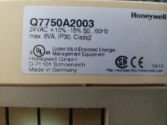 Honeywell  | {Q7750A2003}