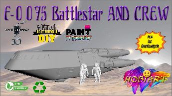 F-0075 Battlestar And Crew