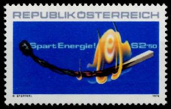 Avusturya 1979 Damgasz Enerji Tasarrufu Serisi