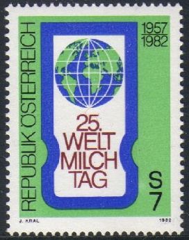 Avusturya 1982 Damgasz 25. Dnya St Gn Serisi
