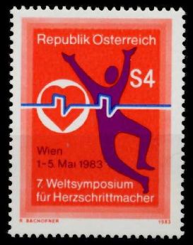 Avusturya 1983 Damgasz 7. Uluslar Aras Kalp Pill