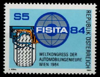 Avusturya 1984 Damgasz Viyana Dnya Fsta Otomot