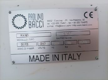 Bacci 8 Kafa ablon Frezze Makinesi - Yeni Gibi