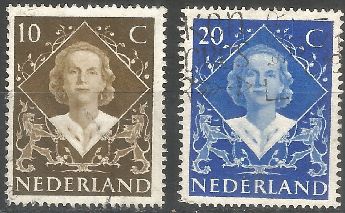Hollanda 1948 Damgal Kralie Juliana'Nn Ta Giym