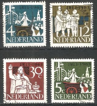 Hollanda 1963 Damgal Bamszln 150.Yl Seris