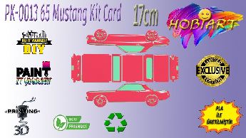 Pk-0013 65 Mustang Kit Card