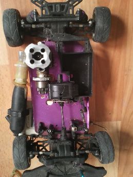 Rc nitro araba