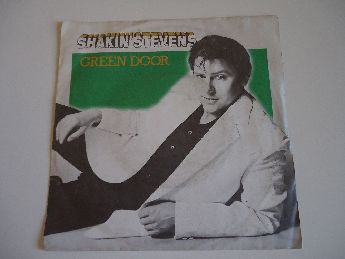 Shakin Stevens - Green Door 45'lik Temiz