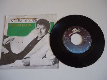 Shakin Stevens - Green Door 45'lik Temiz