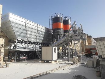 100 M3/H Kuru Tip Beton Santrali 2 Yl Garantili