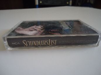 Schindler's List Soundtrack Kaset Temiz