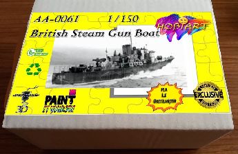 Aa-0061 British Steam Gun Boat 1/150