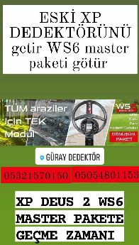 Xp Deus 2 Ws6 Master Kablosuz Kulaklk ve 28cm Fmf