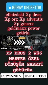 Xp Deus 2 Ws6 Master Kablosuz Kulaklk ve 28cm Fmf