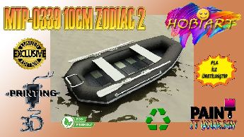 Mtp-0339 10Cm Zodac Boat