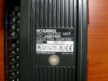 MITSUBISHI PLC INPUT-OUTPUT UNIT AX80Y80C PLC