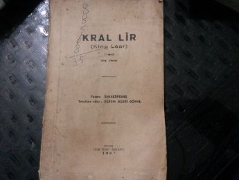 Kral Lir / trajedi 5 perde  (BU RN SATILMITIR!)